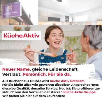 Küchenhaus Gruber wird Küche Aktiv Berlin